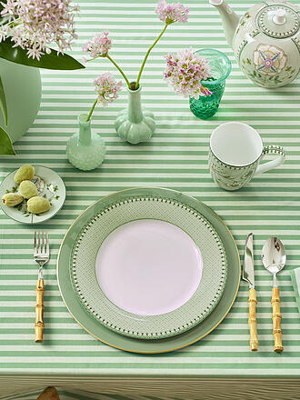 PIP STUDIO | Piatto piano LILY & LOTUS 26,5 cm Tiles Light Gr