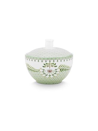PIP STUDIO | Zuccheriera 300ml LILY & LOTUS Tiles Light Gr.