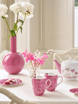 PIP STUDIO | Set da 2 tazze grandi con manico da 350 ml JOLIE Flowers rosa