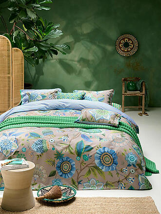PIP STUDIO | Percalle Biancheria da letto VIVA LA VIDA 70x90cm / 140x200cm Blue
