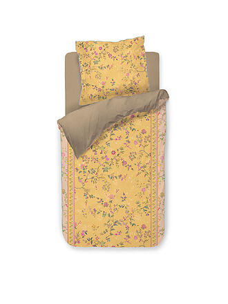 PIP STUDIO | Biancheria da letto in percalle BODHI FLOWER 70x90cm/140x200cm Yellow