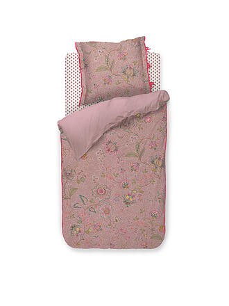 PIP STUDIO | Biancheria da letto in percalle MUMBAI MORNING 70x90cm/140x200cm Rosa