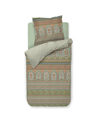 PIP STUDIO | Biancheria da letto in percalle BOLLYWOOD DREAMS 70x90cm/140x200cm Verde