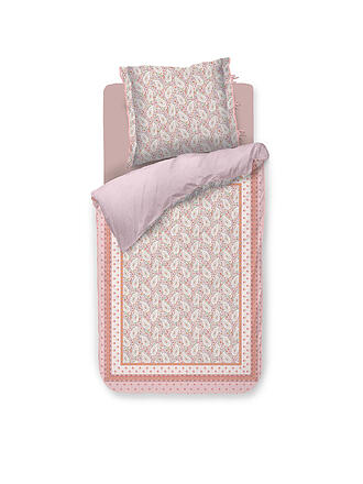 PIP STUDIO | Biancheria da letto in percalle KAIRI BLOOM 70x90cm/140x200cm Rosa