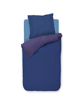 PIP STUDIO | Percalle Biancheria da letto ALVIDA 70x90cm/140x200cm Blu Scuro