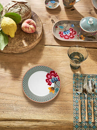 PIP STUDIO | Piatto da colazione piccolo 21 cm BLOOMING TALES Blue