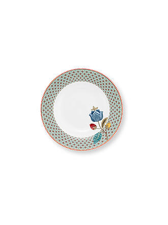 PIP STUDIO | Piatto fondo 21,5 cm BLOOMING TALES Blue