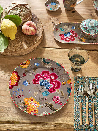 PIP STUDIO | Piatto da portata 32cm BLOOMING TALES Fantasy Khaki