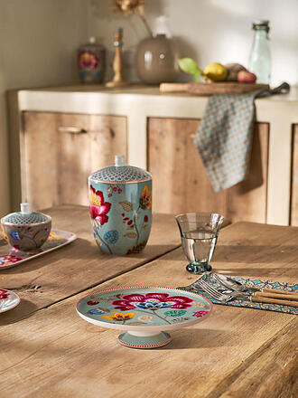 PIP STUDIO | Mini alzata per torta 21 cm BLOOMING TALES Fantasy Blue