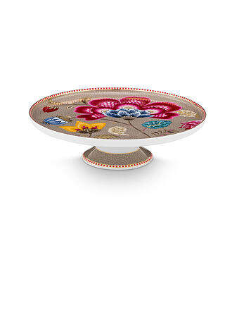 PIP STUDIO | Mini alzata per torta 21 cm BLOOMING TALES Fantasy Khaki