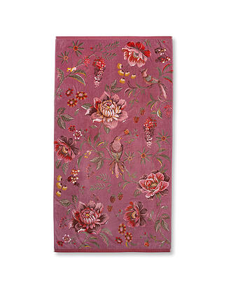 PIP STUDIO | Velour - Telo mare SECRET GARDEN 100x180cm Rosa