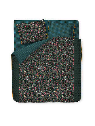 PIP STUDIO | Biancheria da letto in percalle MIDNIGHT GARDEN 2x 70x90cm / 200x200cm Verde