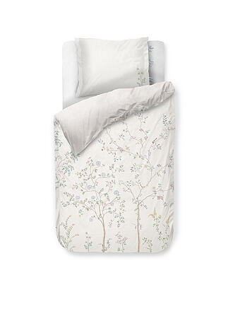 PIP STUDIO | Biancheria da letto in percalle DESI GARDEN 70x90cm/140x200cm Crema