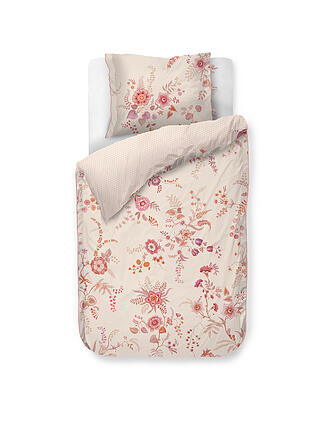 PIP STUDIO | Biancheria da letto in percalle EVERBLOMM 70x90cm/140x200cm Rosa chiaro