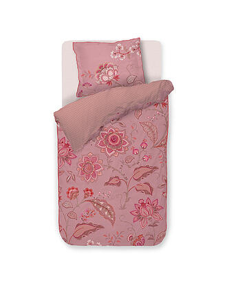 PIP STUDIO | Biancheria da letto in percalle MUMBAI NIGHT 70x90cm/140x200cm Rosa