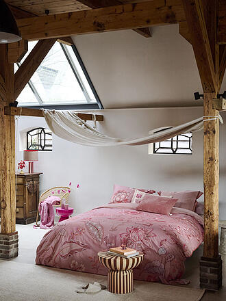PIP STUDIO | Biancheria da letto in percalle MUMBAI NIGHT 70x90cm/140x200cm Rosa