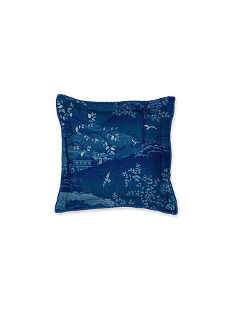PIP STUDIO | Cuscino imbottito SUNDARA WOOD 45x45cm Blu Scuro