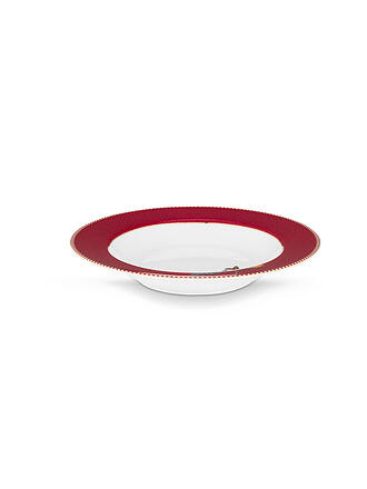 PIP STUDIO | Piatto fondo BLOOMING TALES 21,5cm Fantasy Darkred