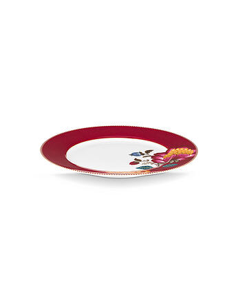 PIP STUDIO | Piatto piano BLOOMING TALES 26,5cm Fantasy Darkred