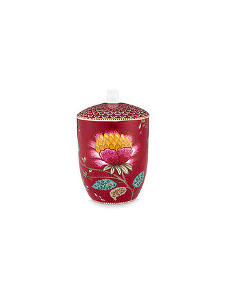 PIP STUDIO | Barattolo con coperchio BLOOMING TALES 1500ml Fantasy Darkred