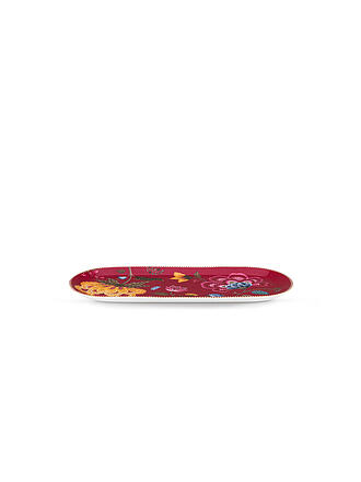 PIP STUDIO | Piatto Grande BLOOMING TALES 33x15,5cm Fantasy Darkred