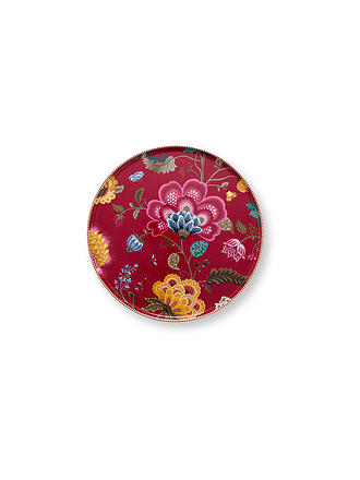 PIP STUDIO | Piatto su piedistallo BLOOMING TALES 30,5cm Fantasy Darkred