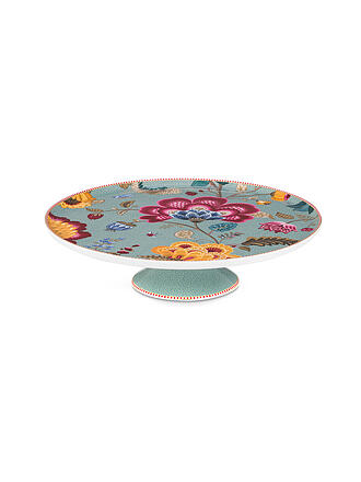 PIP STUDIO | Piatto con piedistallo BLOOMING TALES 30,5cm Fantasy Blue