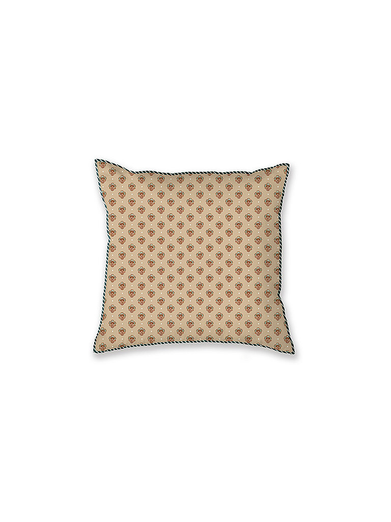 Cuscino imbottito JAIPUR FLOWER 40x40cm green verde