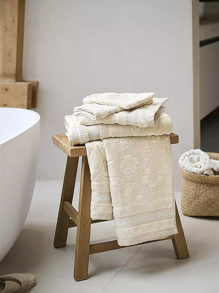 PIP STUDIO | Asciugamano JASMIN JACQUARD 55x100cm Sabbia | Beige
