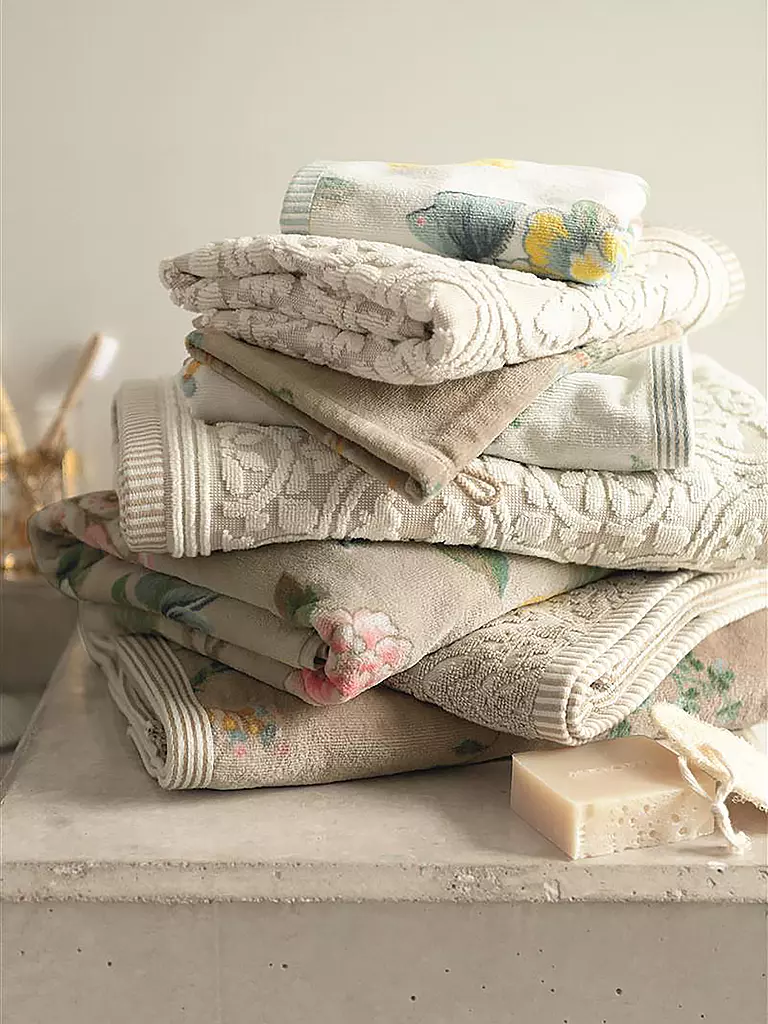 PIP STUDIO | Asciugamano LES FLEURS 55x100cm Bianco | 