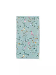 PIP STUDIO | Asciugamano LES FLEURS 55x100cm Kaki | Blu chiaro