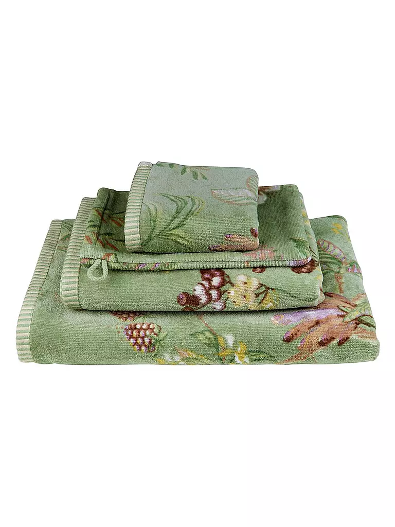 PIP STUDIO | Asciugamano per ospiti 30x50cm SECRET GARDEN Verde | Verde
