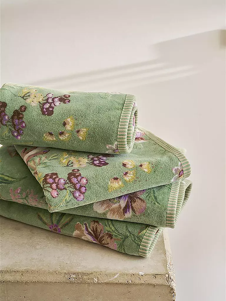 PIP STUDIO | Asciugamano per ospiti 30x50cm SECRET GARDEN Verde | 