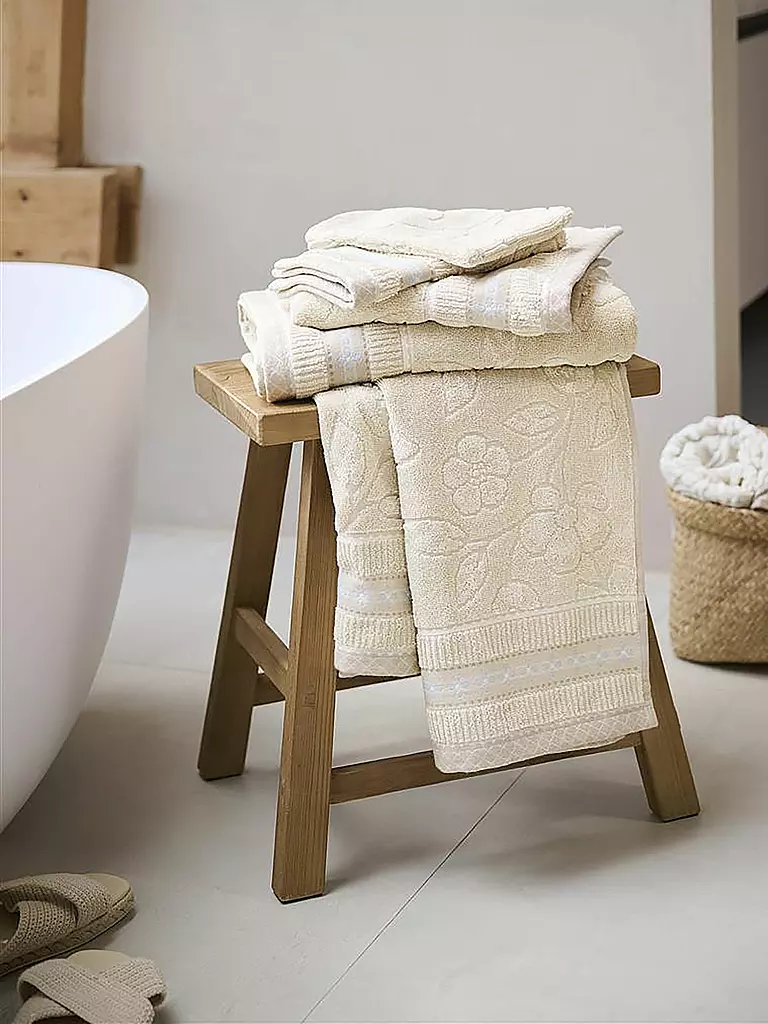 PIP STUDIO | Asciugamano per ospiti JASMIN JACQUARD 30x50cm Sabbia | Beige