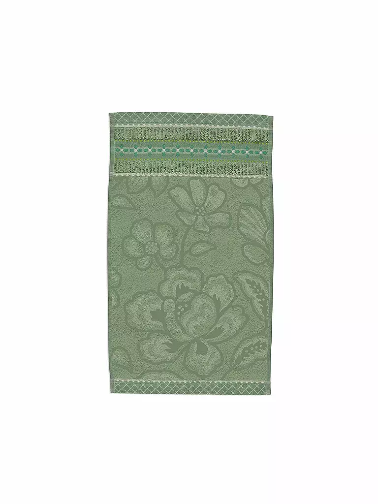 PIP STUDIO | Asciugamano per ospiti JASMIN JACQUARD 30x50cm Verde | Verde