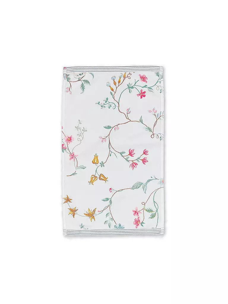 PIP STUDIO | Asciugamano per ospiti LES FLEURS 30x50cm Bianco | Bianco