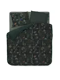 PIP STUDIO | Biancheria da letto in percalle ALBERI 2x 70x90cm/200x200cm Verde scuro | Verde scuro
