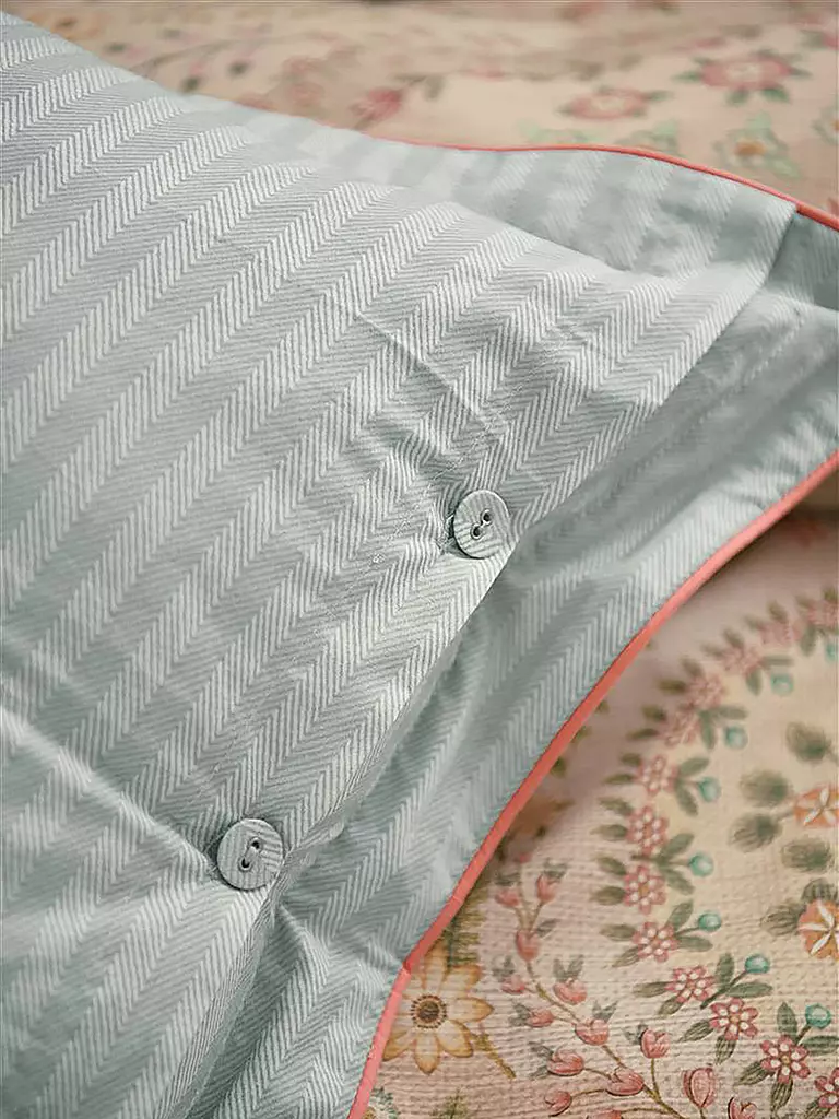 PIP STUDIO | Biancheria da letto in percalle ALFOMBRA 70x90cm/140x200cm Sabbia |