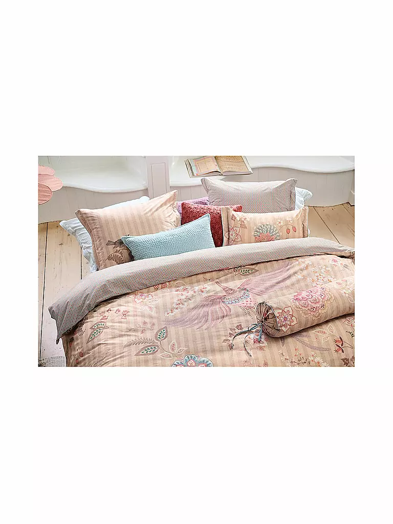 PIP STUDIO | Biancheria da letto in percalle BUENAS NOCHES 70x90cm/140x200cm Sabbia | 