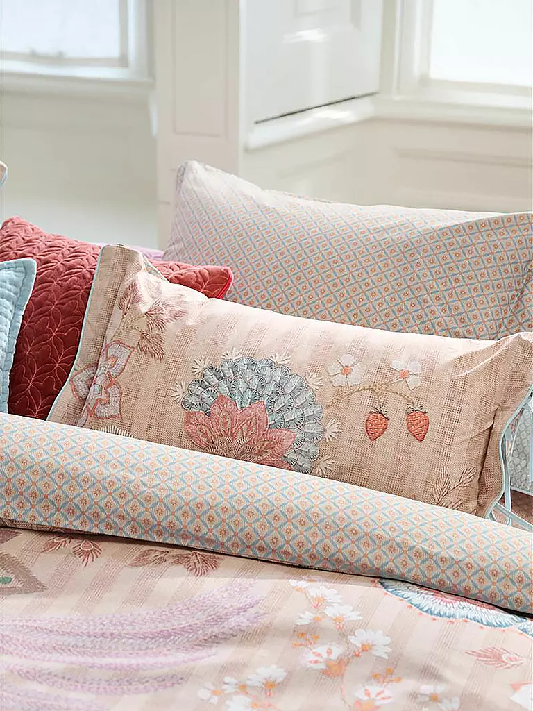 PIP STUDIO | Biancheria da letto in percalle BUENAS NOCHES 70x90cm/140x200cm Sabbia | 