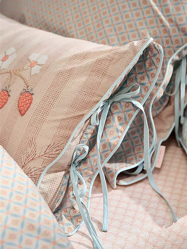 PIP STUDIO | Biancheria da letto in percalle BUENAS NOCHES 70x90cm/140x200cm Sabbia | 