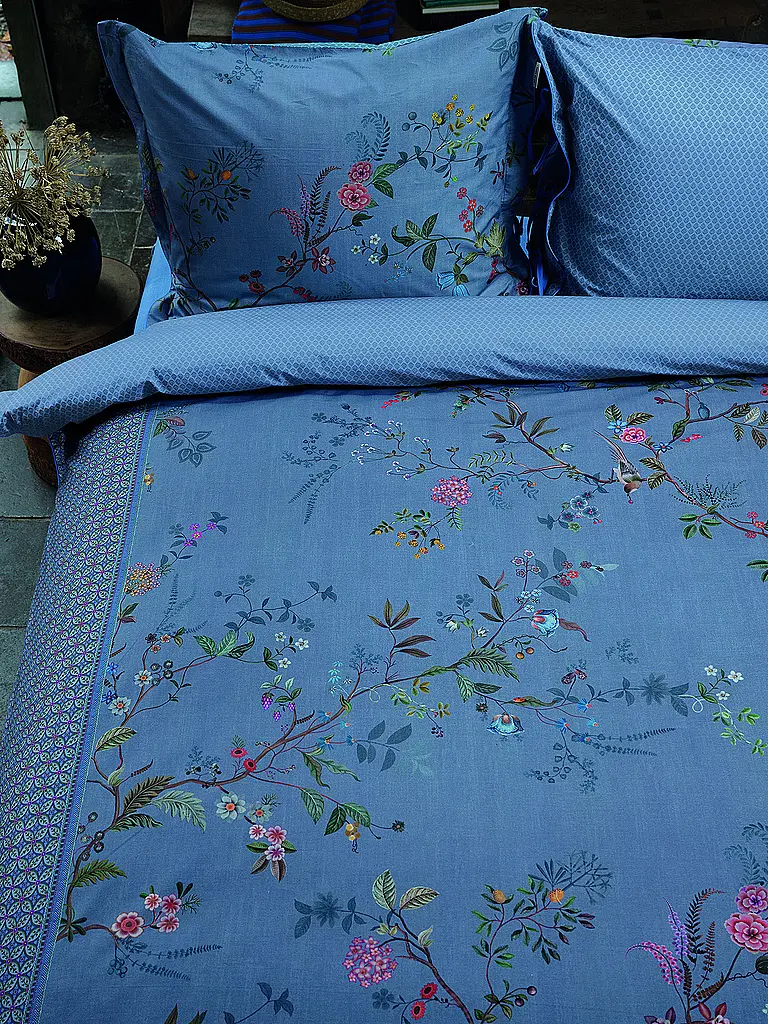 PIP STUDIO | Biancheria da letto in percalle BUSTANI 70x90cm/140x200cm Blue | 