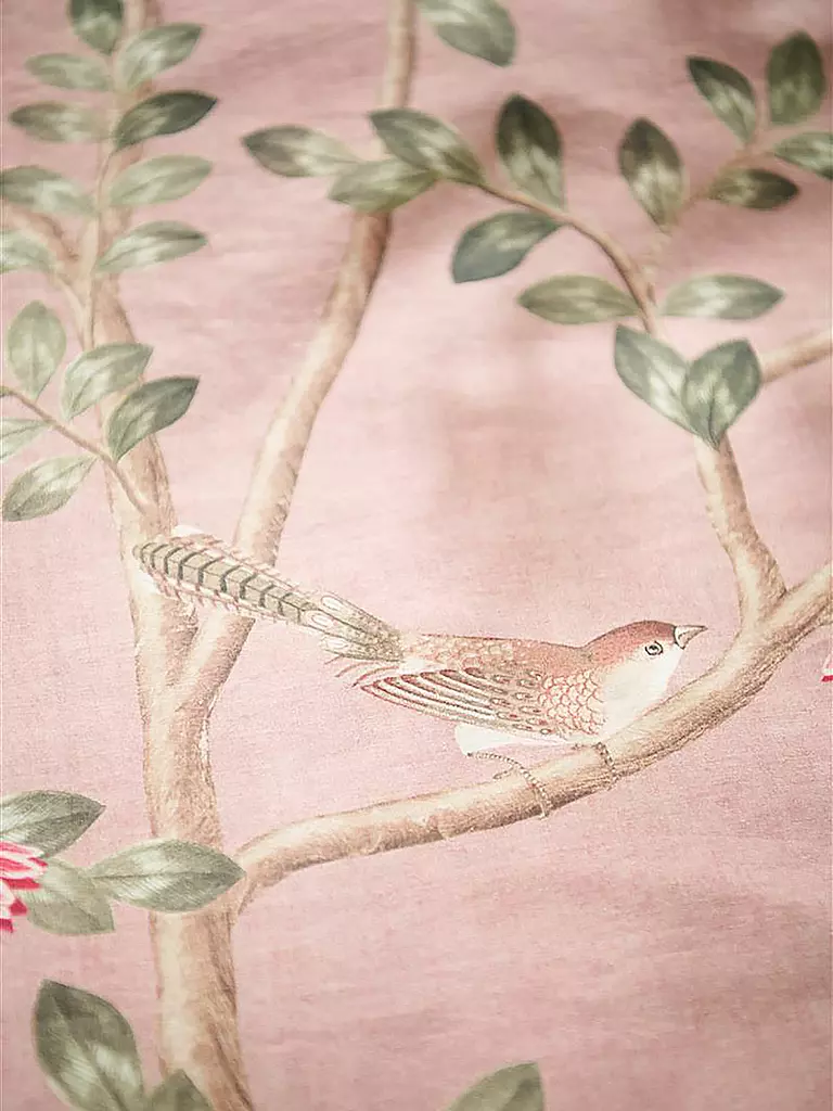 PIP STUDIO | Biancheria da letto in percalle FATA MORGANA 70x90cm/140x200cm Rosa |