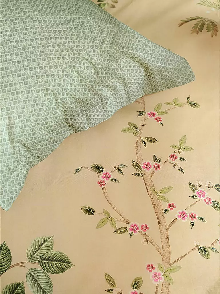 PIP STUDIO | Biancheria da letto in percalle FATA MORGANA 70x90cm/140x200cm Sabbia | 