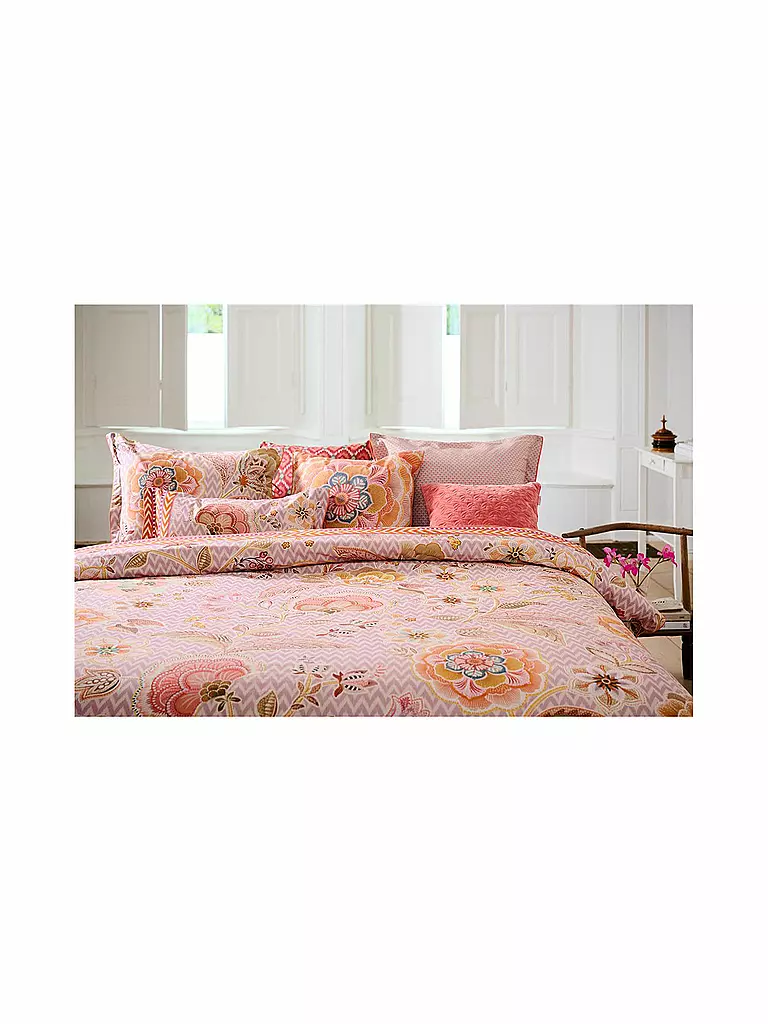 PIP STUDIO | Biancheria da letto in percalle HAKUNA 70x90cm / 140x200cm Rosa | 