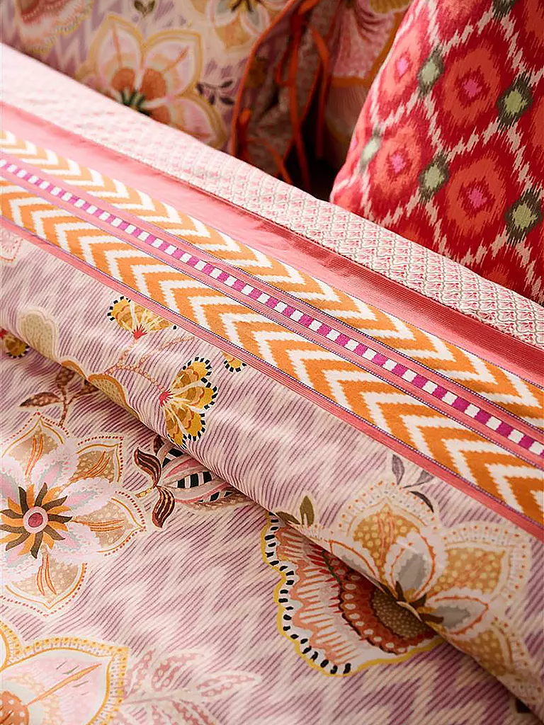 PIP STUDIO | Biancheria da letto in percalle HAKUNA 70x90cm / 140x200cm Rosa | 