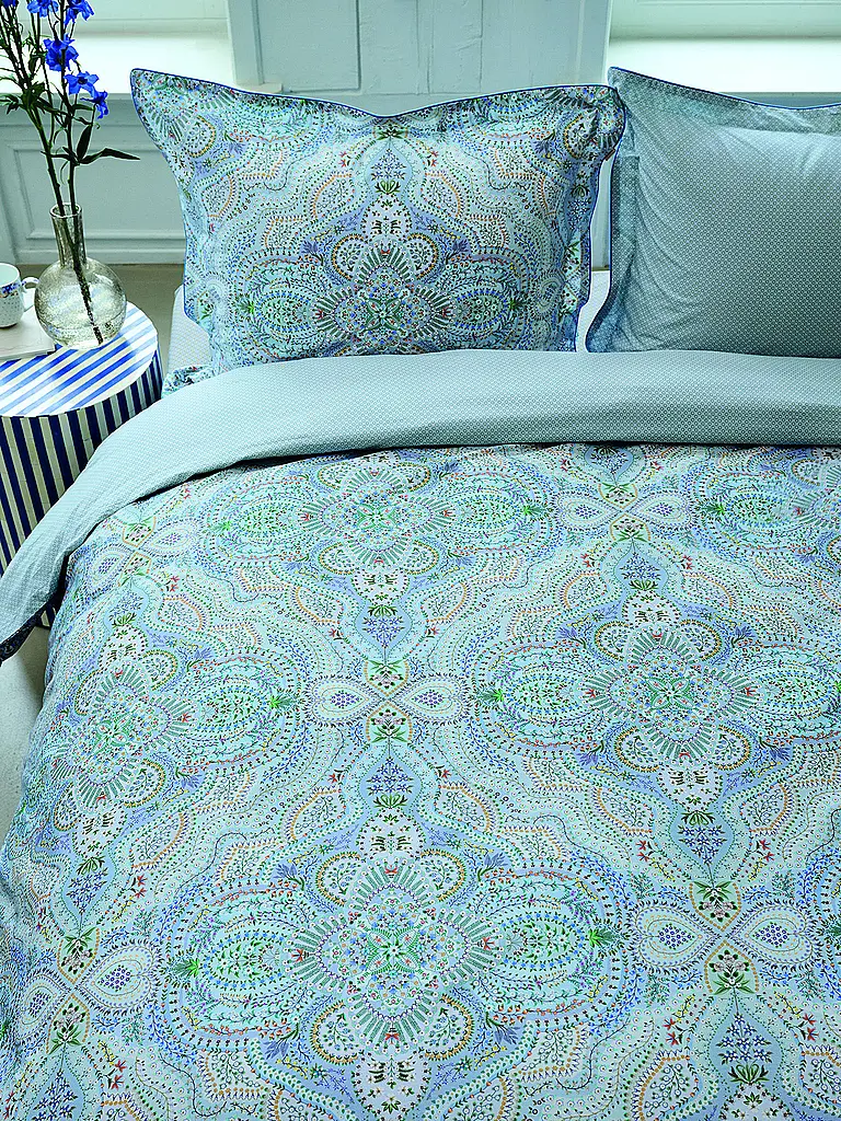PIP STUDIO | Biancheria da letto in percalle MOON FLOWER 70x90cm/140x200cm Rosa chiaro | 