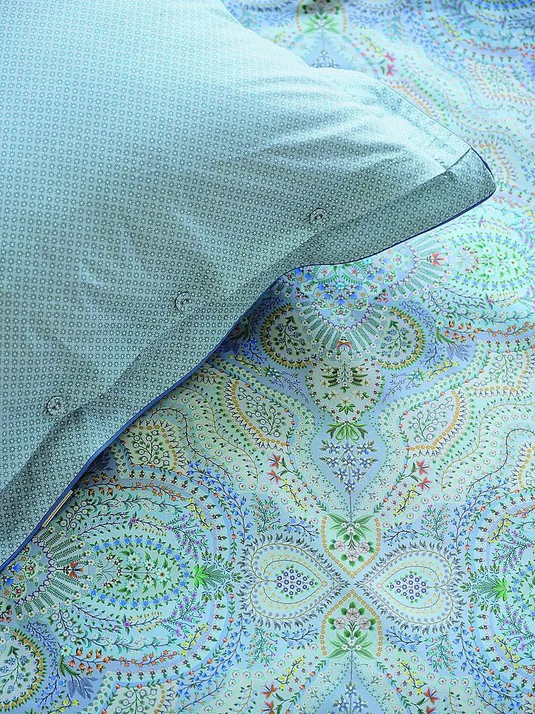 PIP STUDIO | Biancheria da letto in percalle MOON FLOWER 70x90cm/140x200cm Rosa chiaro | 