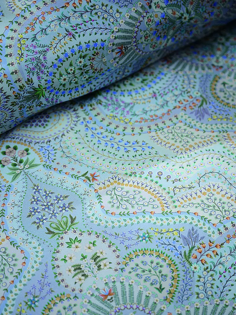 PIP STUDIO | Biancheria da letto in percalle MOON FLOWER 70x90cm/140x200cm Rosa chiaro | 