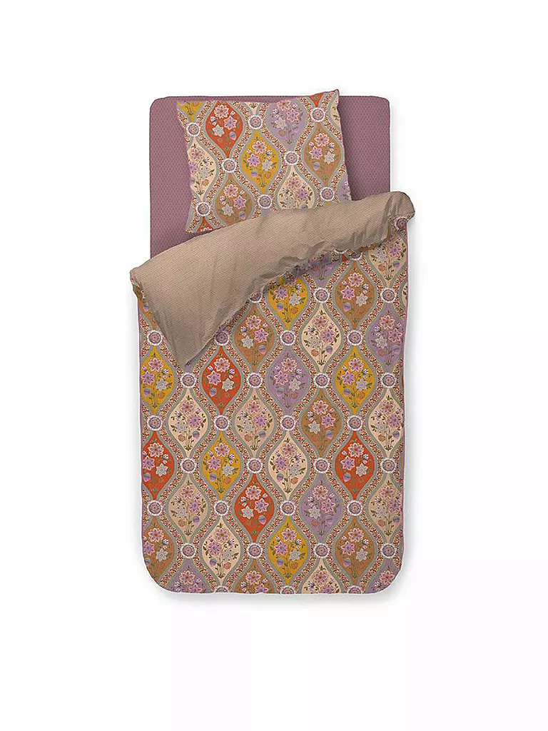 PIP STUDIO | Biancheria da letto in percalle ORNAMENTO RAMO 70x90cm/140x200cm Multi | Multicolore